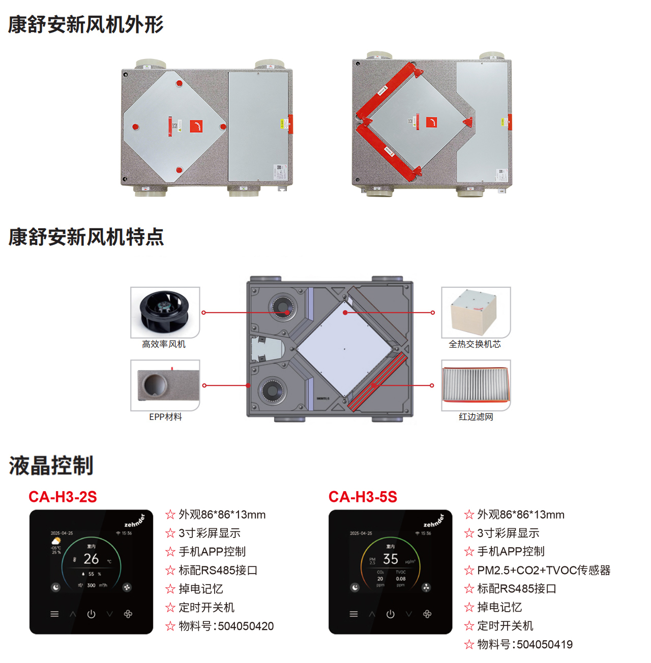 森德康舒安新風(fēng)換氣機CA-D6系列-森德官方網(wǎng)站