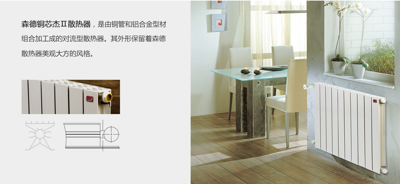 森德銅芯杰II 散熱器 （CAJ2）-森德官方網(wǎng)站